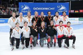 (SP)THE NETHERLANDS-DORDRECHT-SHORT TRACK SPEED SKATING-ISU WORLD CUP