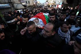 MIDEAST-NABLUS-FUNERAL