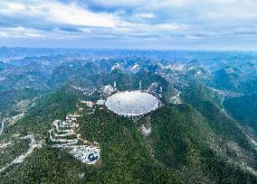 (EyesonSci)CHINA-GUIZHOU-ASTRONOMY-FAST-TELESCOPE (CN)