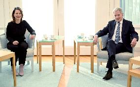 Tasavallan presidentin ja ulkoministeri Baerbockin tapaaminen