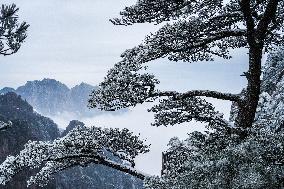 #CHINA-ANHUI-HUANGSHAN MOUNTAIN-RIME (CN)