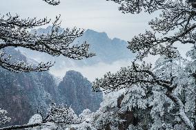 #CHINA-ANHUI-HUANGSHAN MOUNTAIN-RIME (CN)