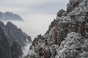 #CHINA-ANHUI-HUANGSHAN MOUNTAIN-RIME (CN)