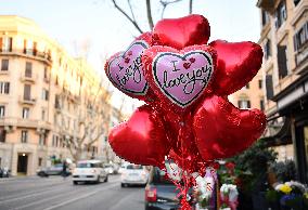 ITALY-ROME-DAILY LIFE-VALENTINE'S DAY