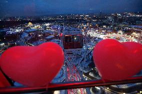 RUSSIA-MOSCOW-VALENTINE'S DAY