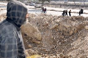 SYRIA-ALEPPO-EARTHQUAKE-SURVIVOR