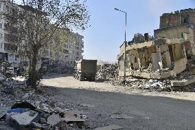 Scene in quake-hit Turkey