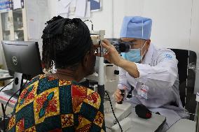 GHANA-ACCRA-CHINESE MEDICAL TEAM-CATARACT