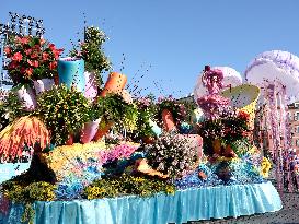 FRANCE-NICE CARNIVAL-FLOWER PARADE
