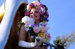 FRANCE-NICE CARNIVAL-FLOWER PARADE