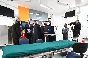 KUWAIT-JAHRA GOVERNORATE-CHINA-HOSPITAL-OPENING