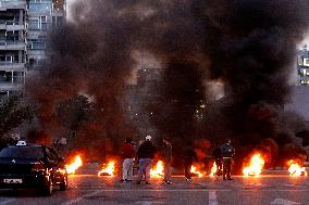 LEBANON-BEIRUT-FINANCIAL CRISIS-PROTEST