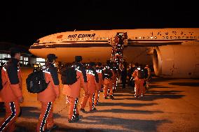 TÜRKIYE-EARTHQUAKES-CHINA SEARCH AND RESCUE TEAM-DEPARTURE
