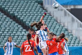 (SP)NEW ZEALAND-AUCKLAND-FOOTBALL-WOMEN-FRIENDLY-ARG VS CHI