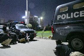 PAKISTAN-KARACHI-POLICE BUILDING-ATTACK