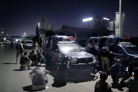 PAKISTAN-KARACHI-POLICE BUILDING-ATTACK