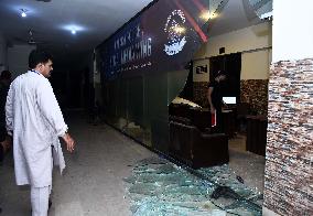 PAKISTAN-KARACHI-POLICE BUILDING-ATTACK