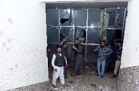 PAKISTAN-KARACHI-POLICE BUILDING-ATTACK