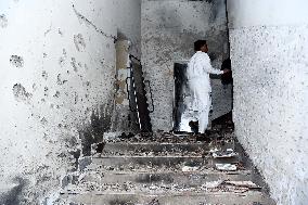 PAKISTAN-KARACHI-POLICE BUILDING-ATTACK