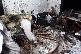 PAKISTAN-KARACHI-POLICE BUILDING-ATTACK