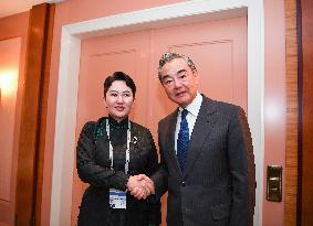 GERMANY-MUNICH-WANG YI-MONGOLIAN FM-MEETING