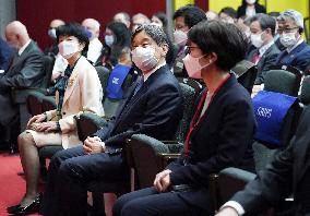 Japan emperor at water-related symposium in Tokyo