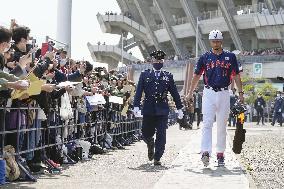 Baseball: WBC training camp in Japan