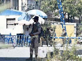 PAKISTAN-KARACHI-POLICE BUILDING-ATTACK