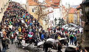 CZECH REPUBLIC-PRAGUE-CARNIVAL