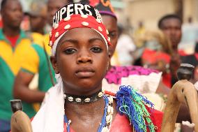 BENIN-OUIDAH-ARTS FESTIVAL-PARADE