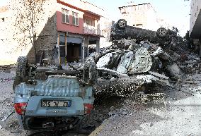 TÜRKIYE-ADIYAMAN-EARTHQUAKE-AFTERMATH