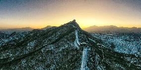 CHINA-BEIJING-GREAT WALL-SNOW SCENERY (CN)