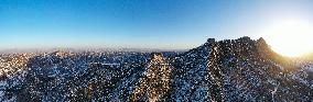 CHINA-BEIJING-GREAT WALL-SNOW SCENERY (CN)