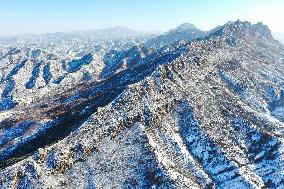 CHINA-BEIJING-GREAT WALL-SNOW SCENERY (CN)