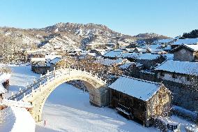 CHINA-BEIJING-GUBEI WATER TOWN-SNOW SCENERY (CN)