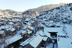 CHINA-BEIJING-GUBEI WATER TOWN-SNOW SCENERY (CN)