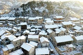 CHINA-BEIJING-GUBEI WATER TOWN-SNOW SCENERY (CN)