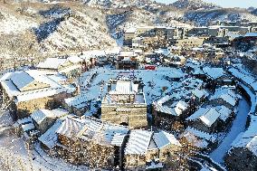 CHINA-BEIJING-GUBEI WATER TOWN-SNOW SCENERY (CN)