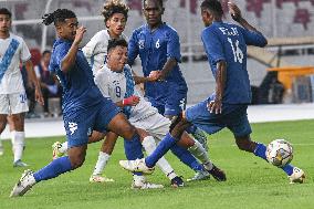 (SP)INDONESIA-JAKARTA-FOOTBALL-U20-FRIENDLY-FIJI VS GUATEMALA