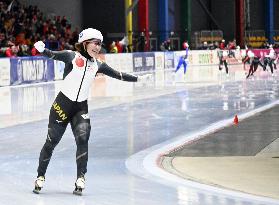 Speed skating: Horikawa wins mass start in Poland
