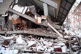 TÜRKIYE-EARTHQUAKES-RESCUE EFFORTS