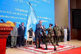 CAMBODIA-PHNOM PENH-PEACEKEEPERS-CENTRAL AFRICAN REPUBLIC