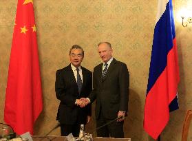 RUSSIA-MOSCOW-CHINA-WANG YI-TALKS