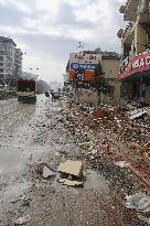 Another quake hits Turkey-Syria border region