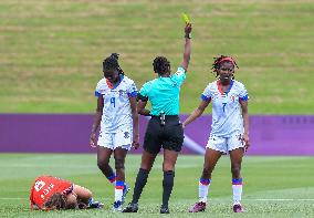 (SP)NEW ZEALAND-AUCKLAND-FOOTBALL-WOMEN-PLAYOFF-CHI VS HAI