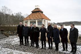 Presidentti Niinistö ja Ruotsin ja Norjan pääministerit tapaavat, tiedotustilaisuus