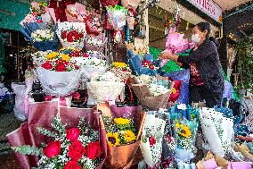 THAILAND-BANGKOK-YUNNAN-FLOWERS-BUSINESS