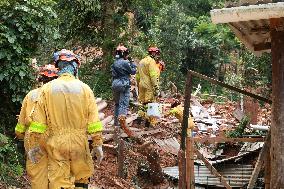 BRAZIL-SAO SEBASTIAO-STORM-AFTERMATH