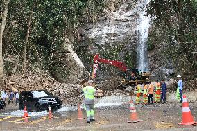 BRAZIL-SAO SEBASTIAO-STORM-AFTERMATH