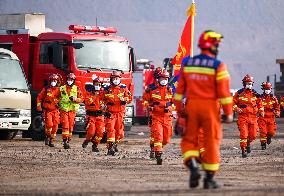 CHINA-INNER MONGOLIA-ALXA LEAGUE-COAL MINE COLLAPSE-RESCUE (CN)